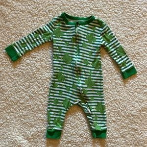 St. Patrick’s Day romper/ union suit